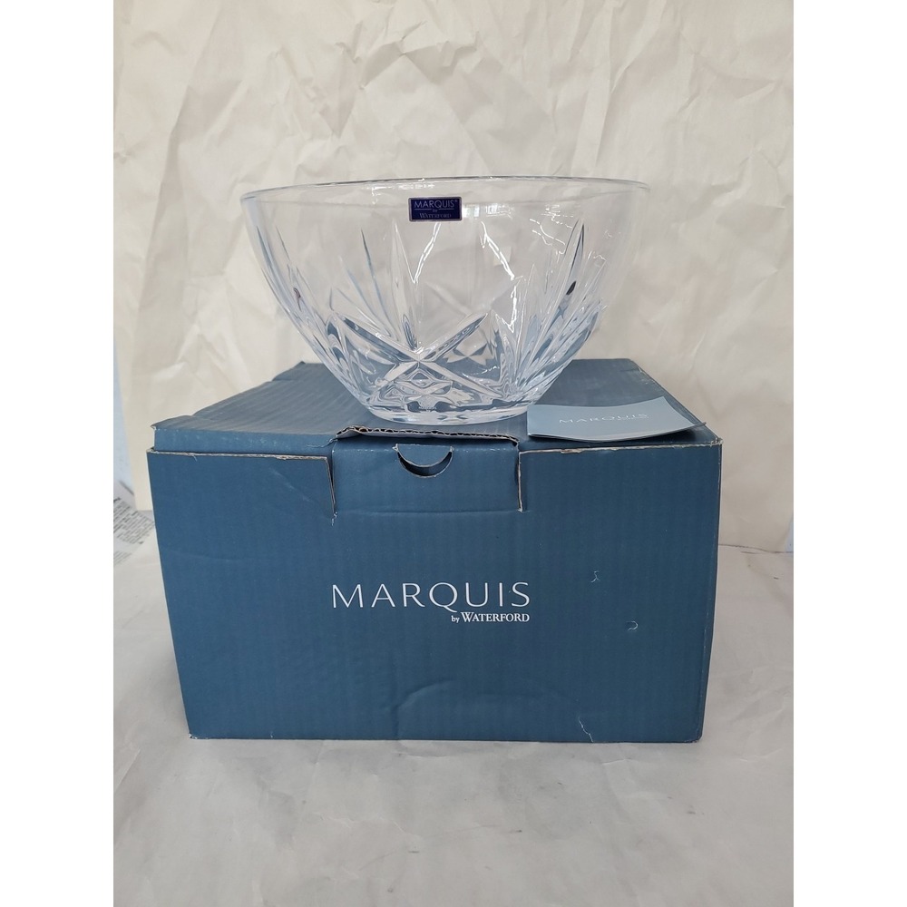 Marquis By Waterford 10" Crystal Bowl (Brookside) (#154549) W/Original Box